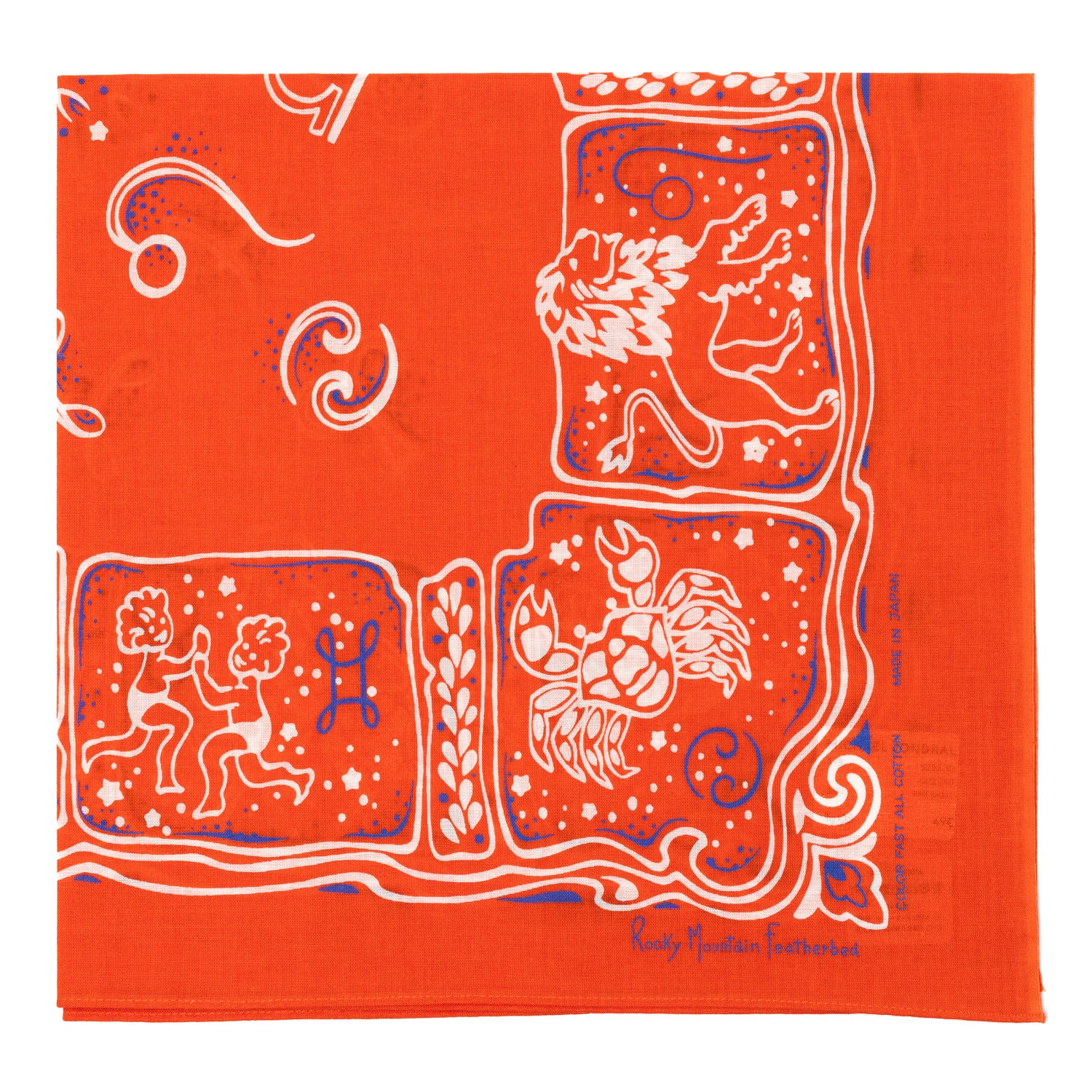 RMFB x MJ:  Bandana "Zodiac" aus reiner Baumwolle
